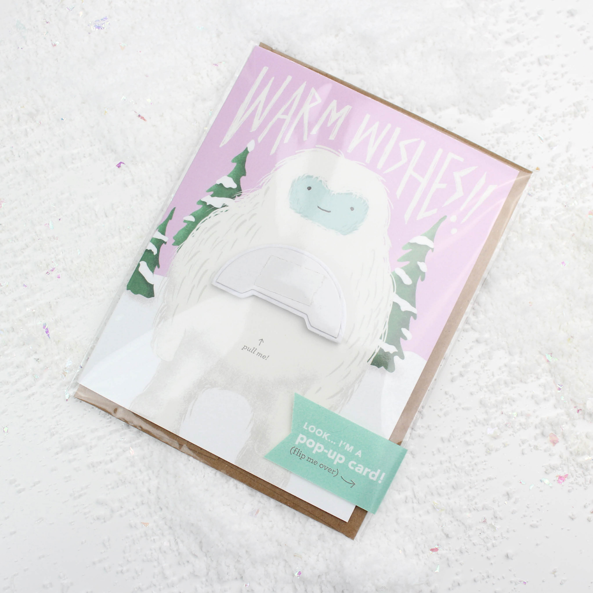 Yeti Pop-up Card