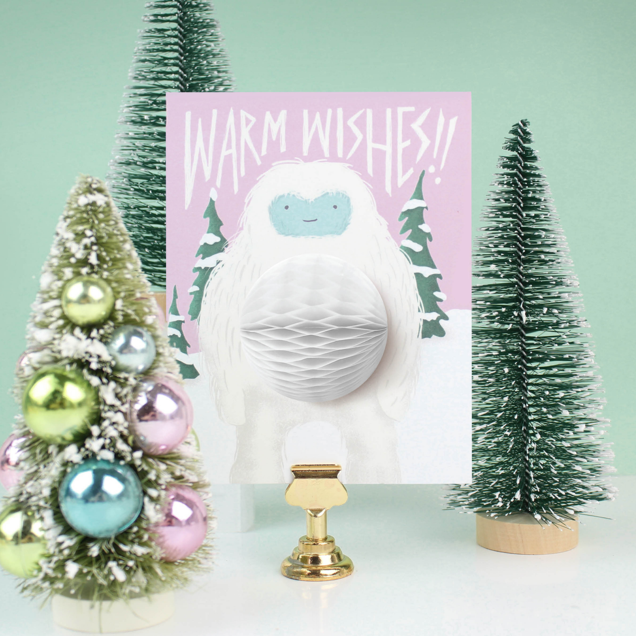 Yeti Pop-up Card