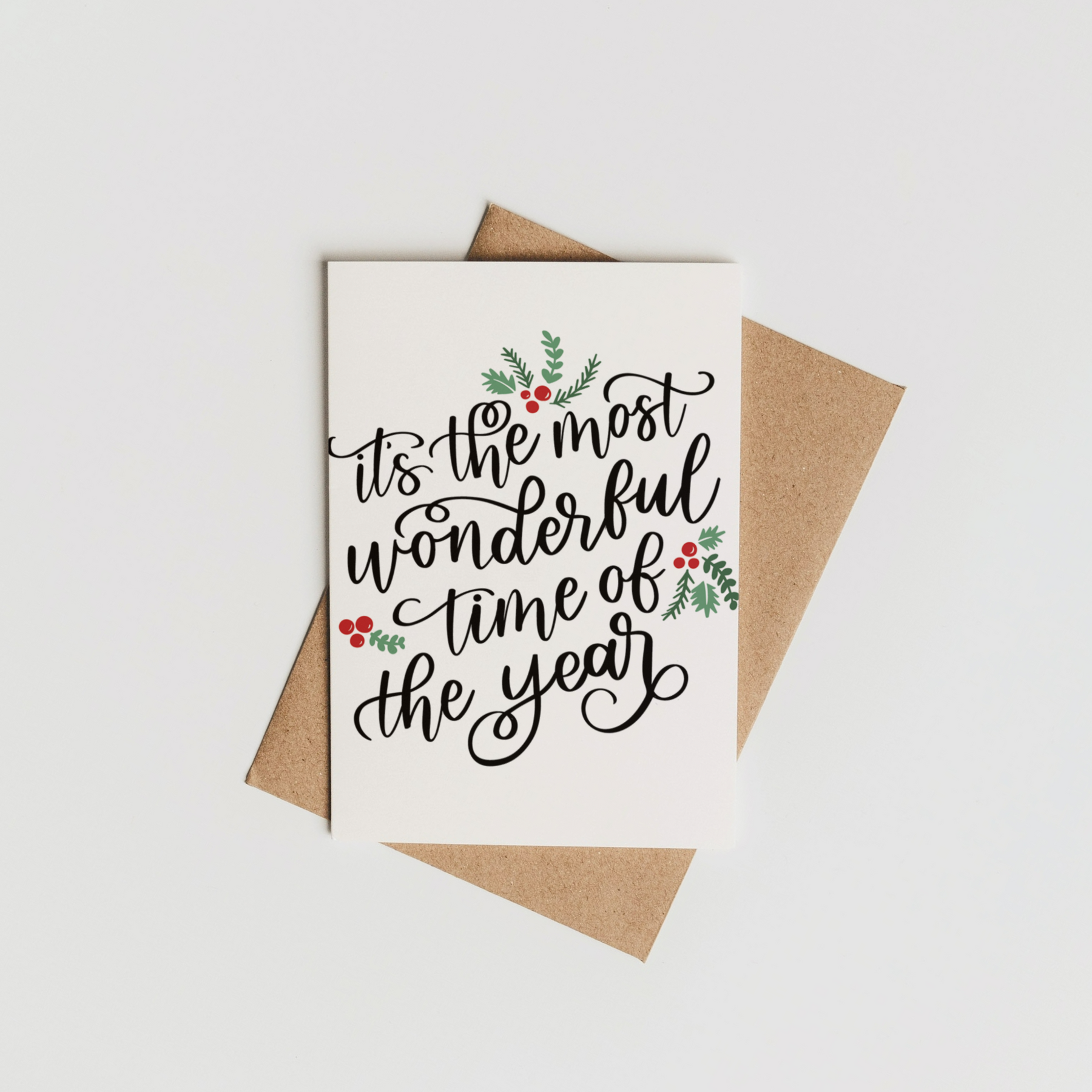 Wonderful Time of the Year Card