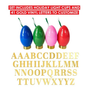 Minglin' Mini Customizable Holiday Light Cups