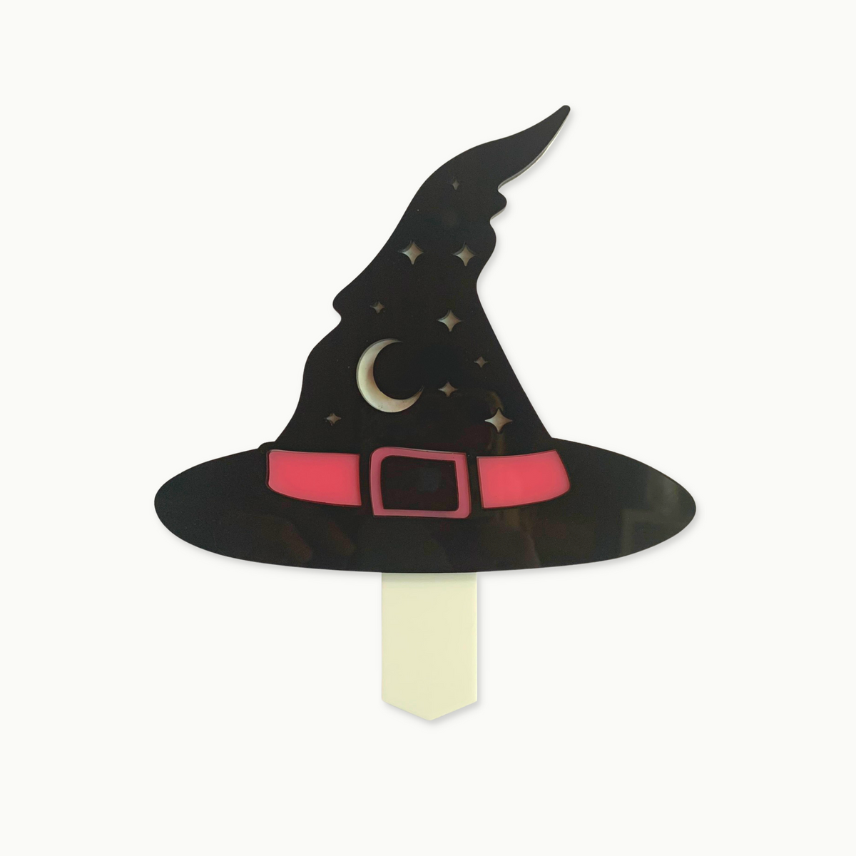 Witch Hat Acrylic Cake Topper