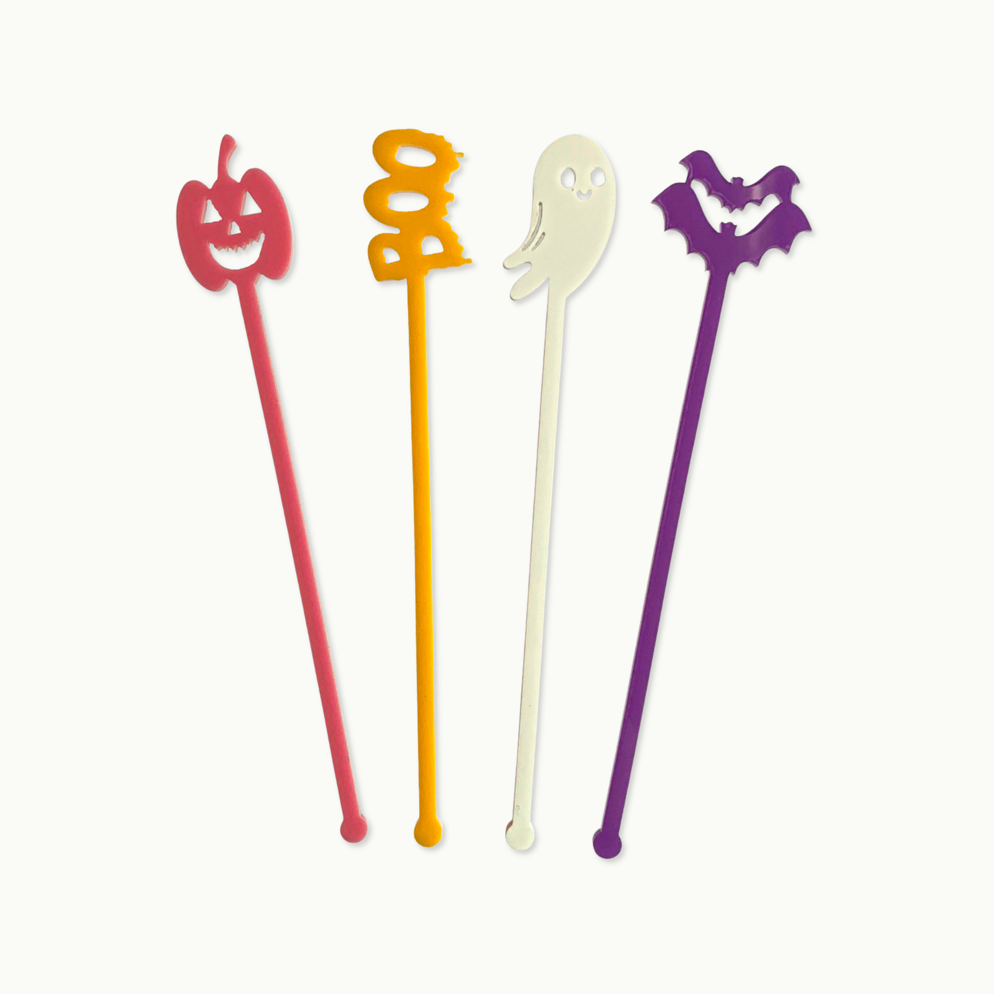 Scarily Cute Drink Stirrers