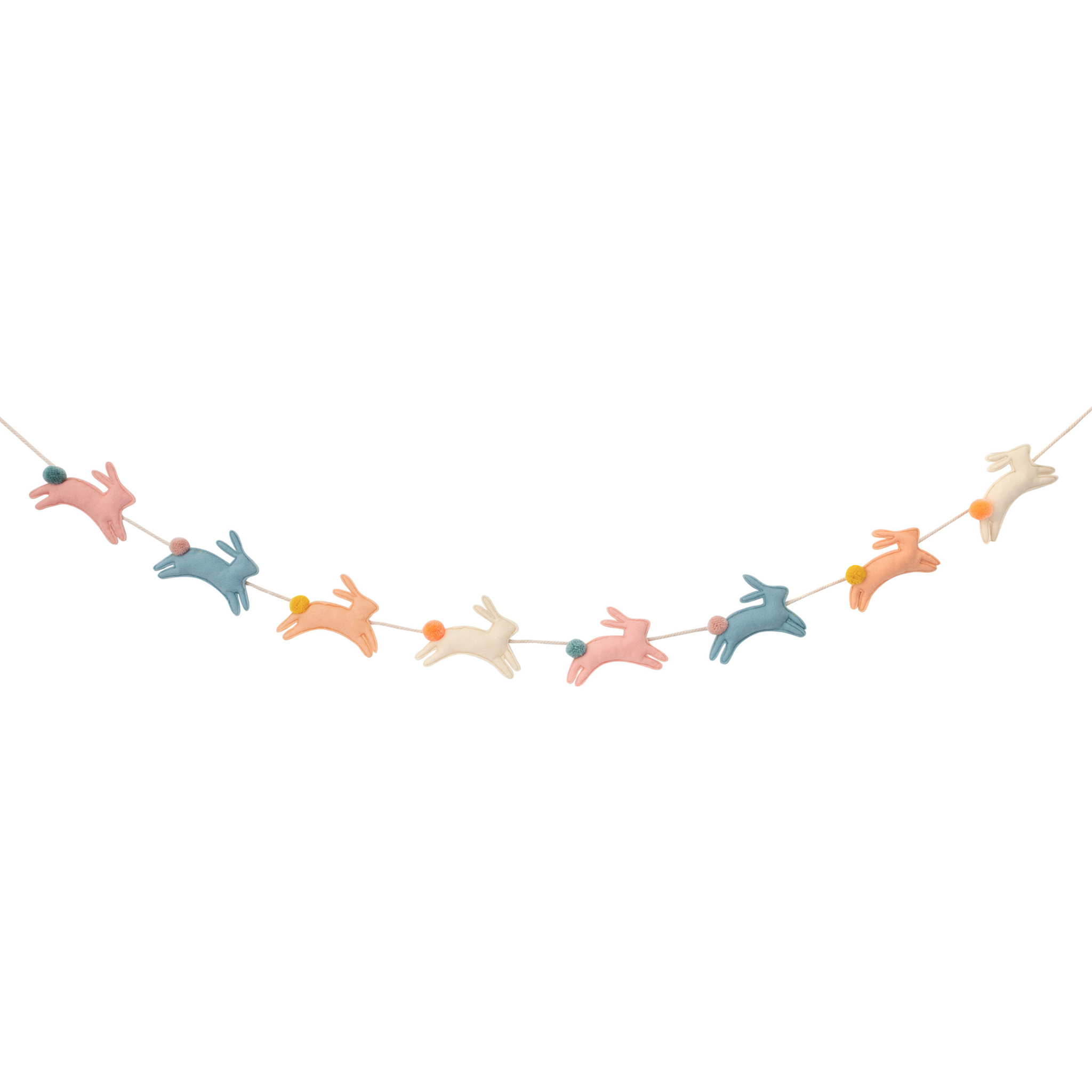 Felt Bunny Garland