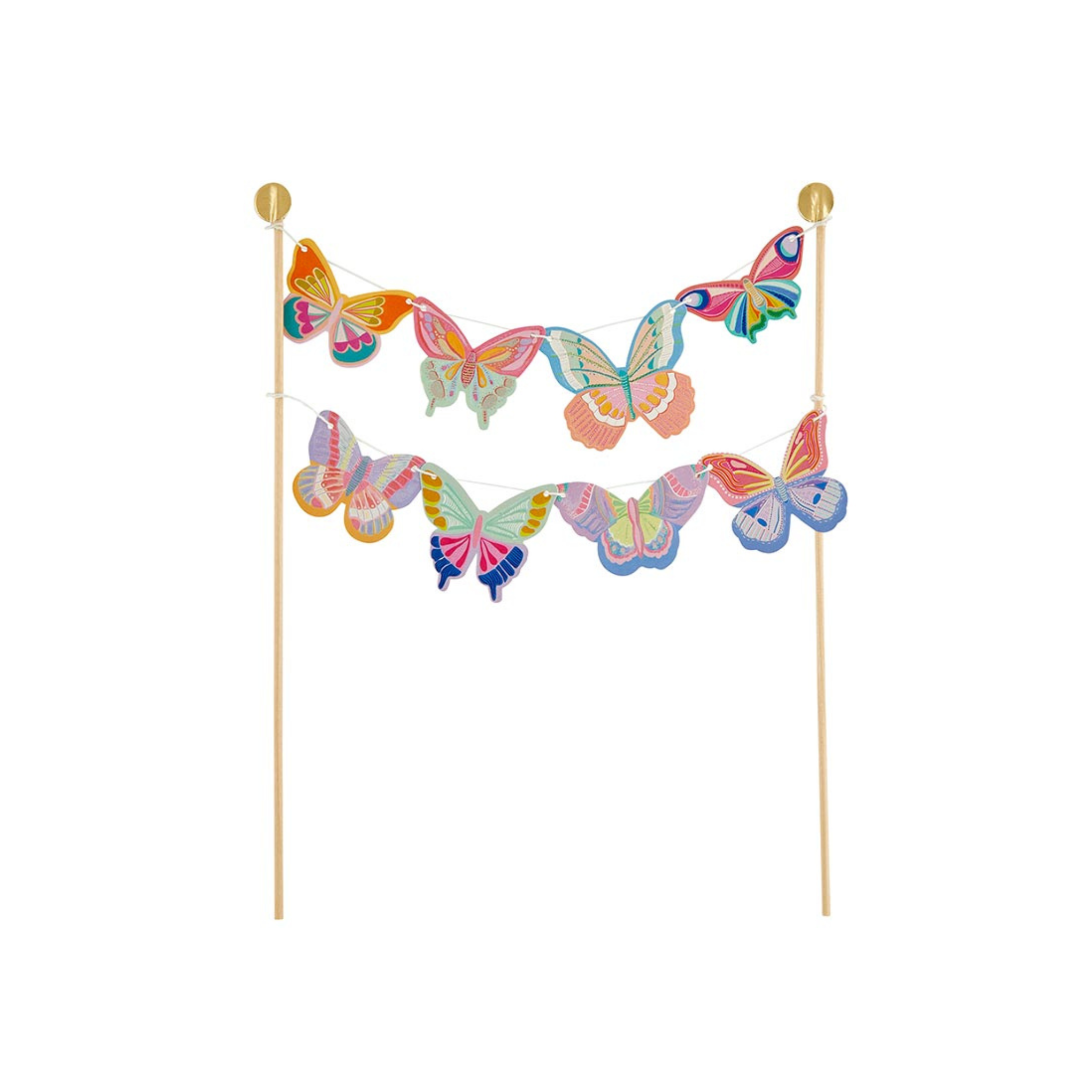 Butterfly Pastel Cake Topper