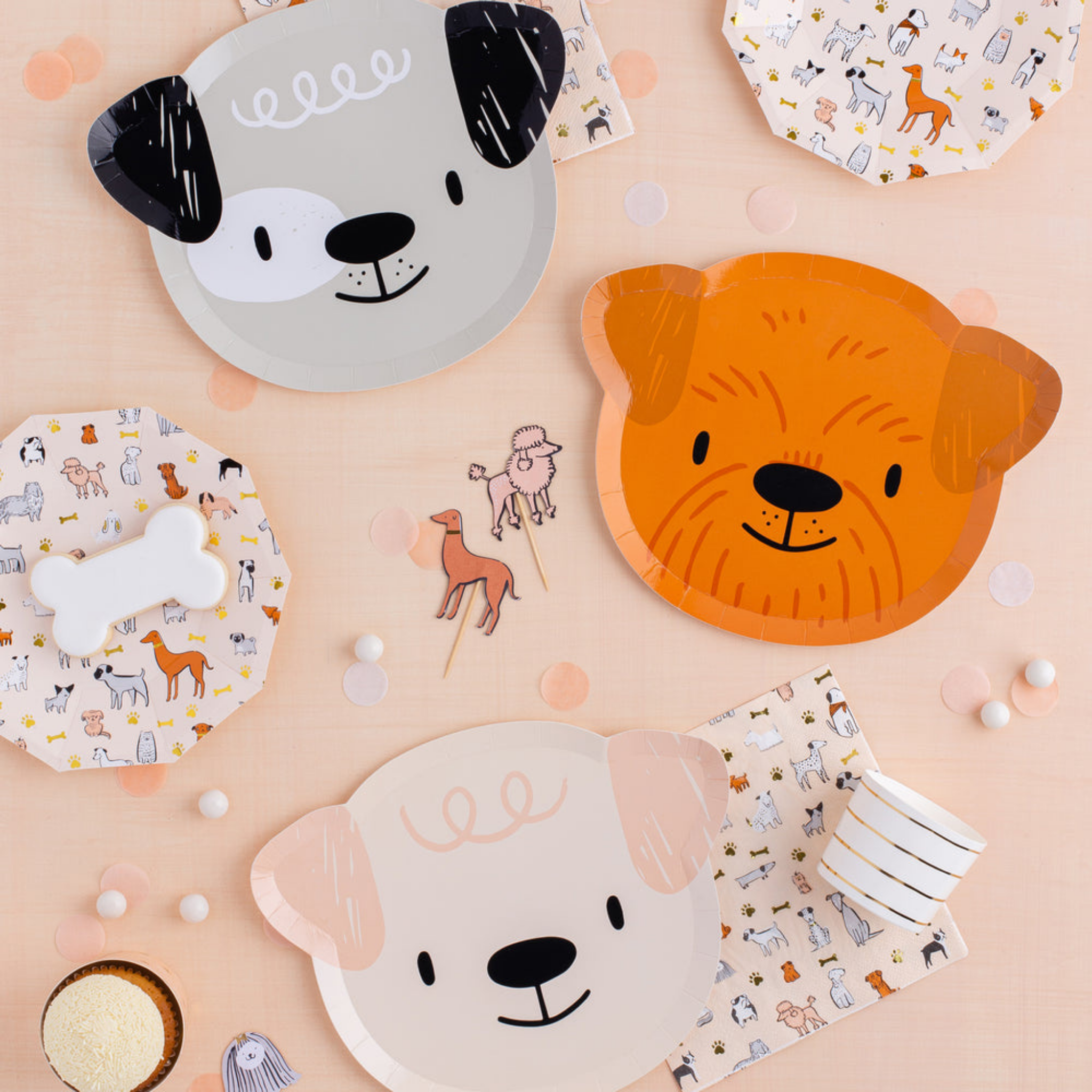 Bow Wow Cupcake Decorating Set