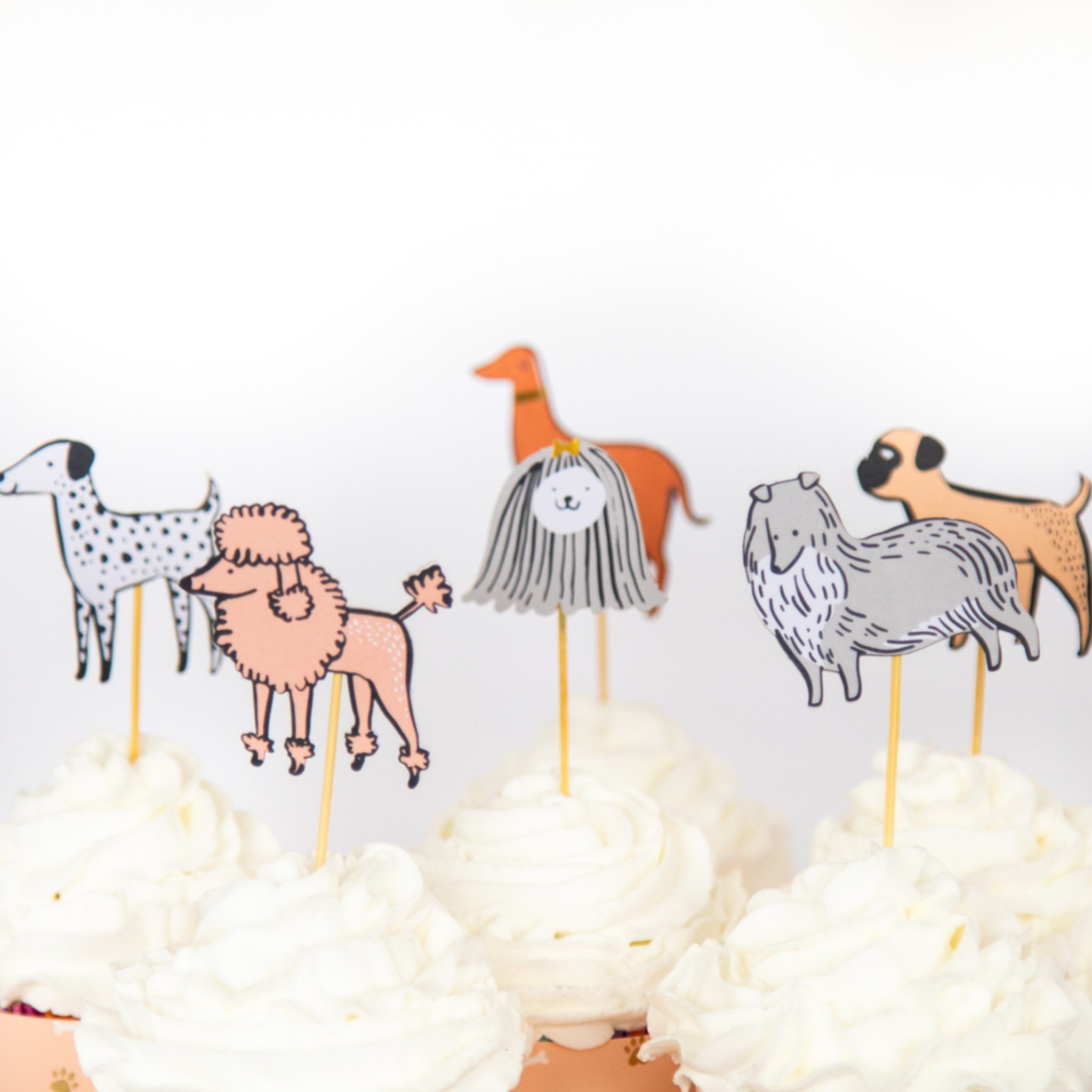 Bow Wow Cupcake Decorating Set