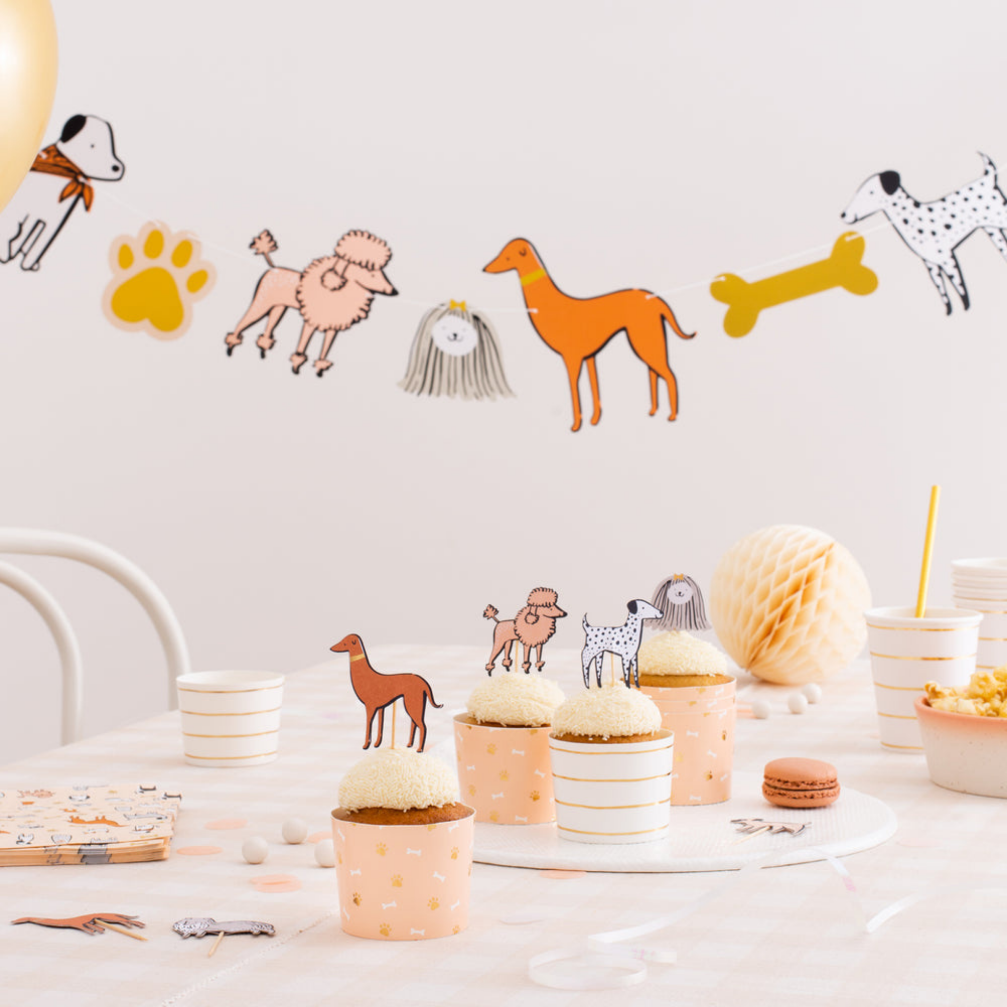 Bow Wow Cupcake Decorating Set