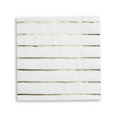 Gold Striped Large Napkins