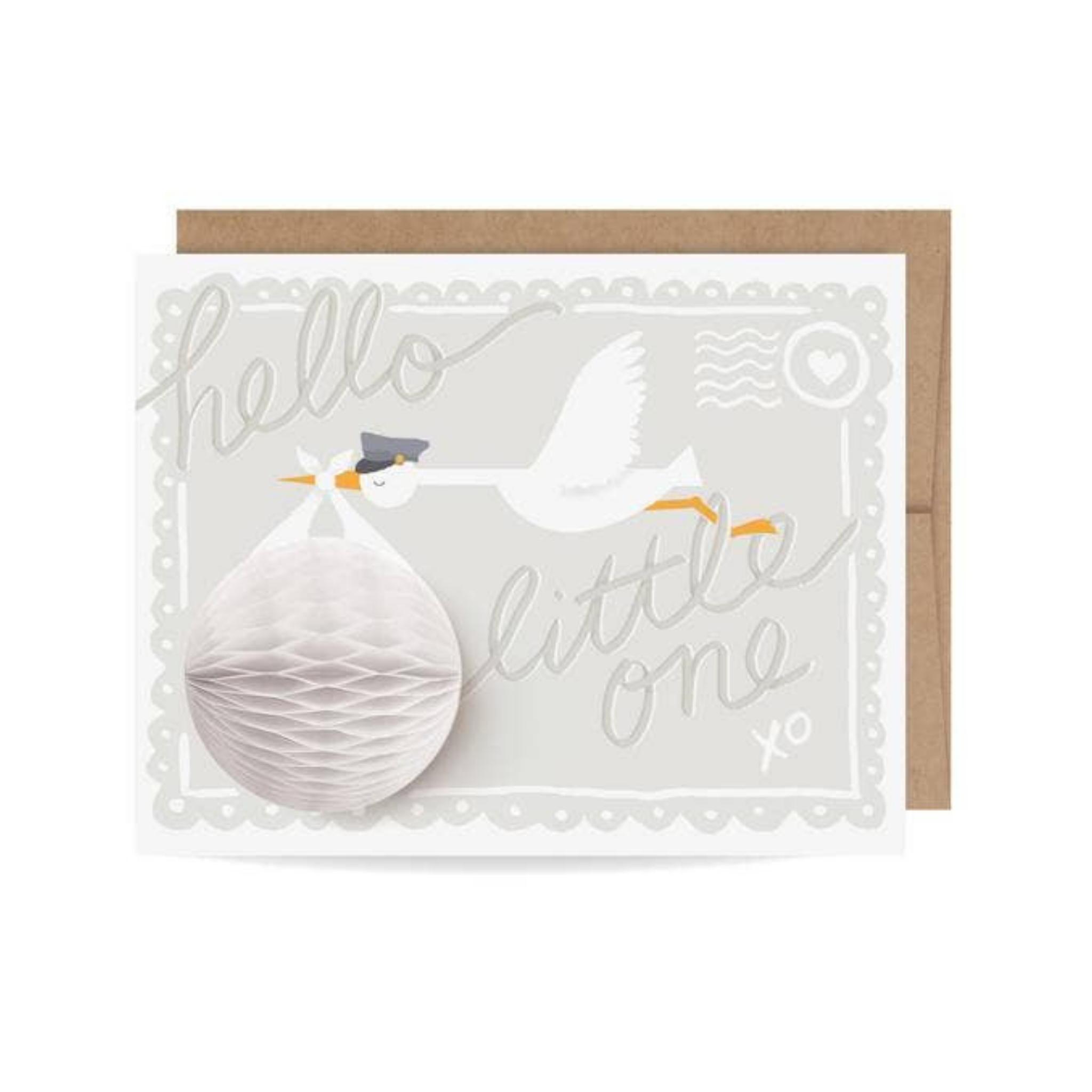 Stork Pop-up Card