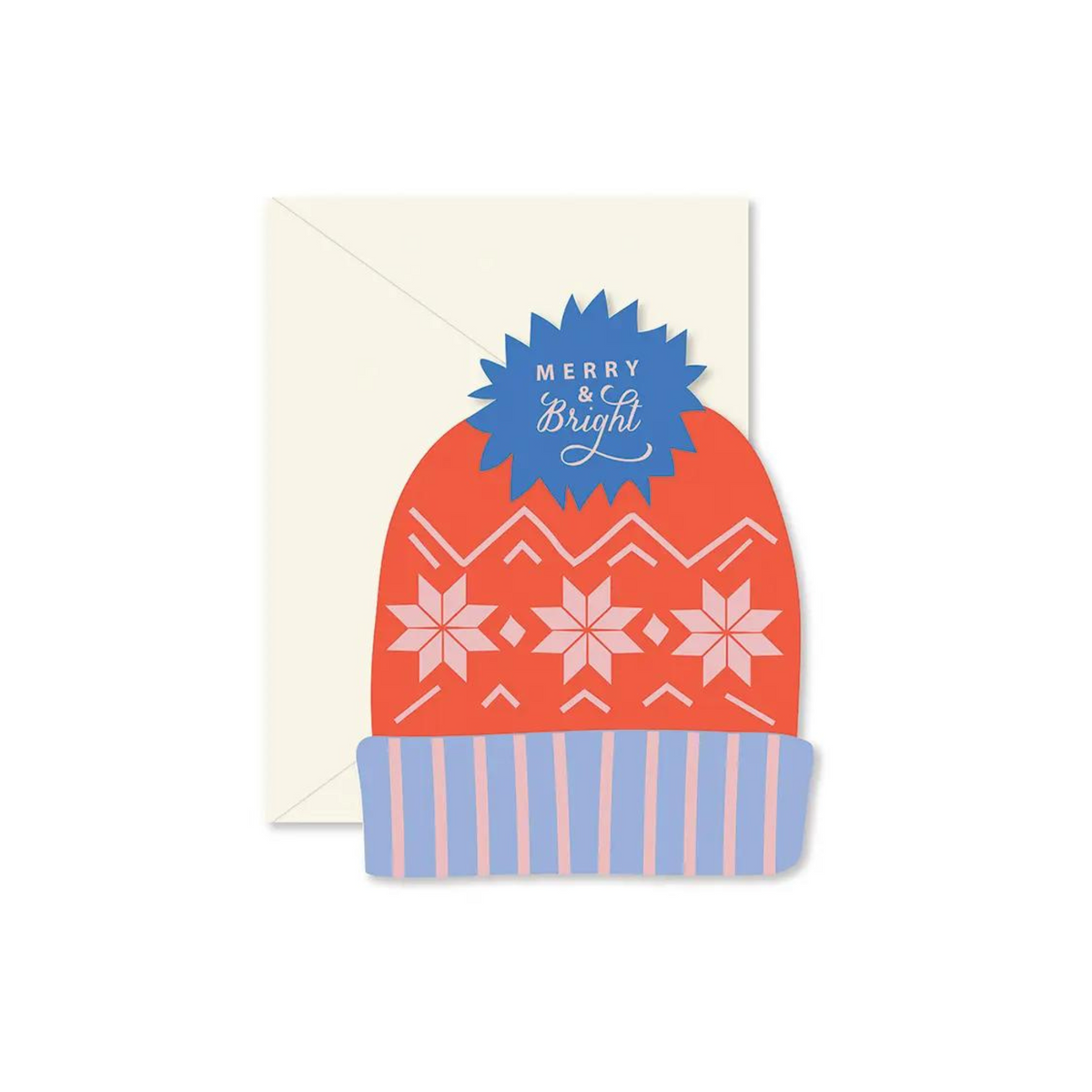 Merry & Bright Hat Card