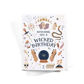 Witching You a Wicked Birthday Card