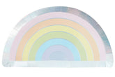 Pastel Rainbow Plates